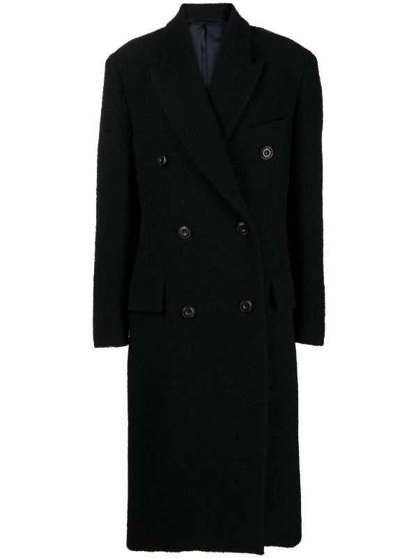 Textured on sale wool coat