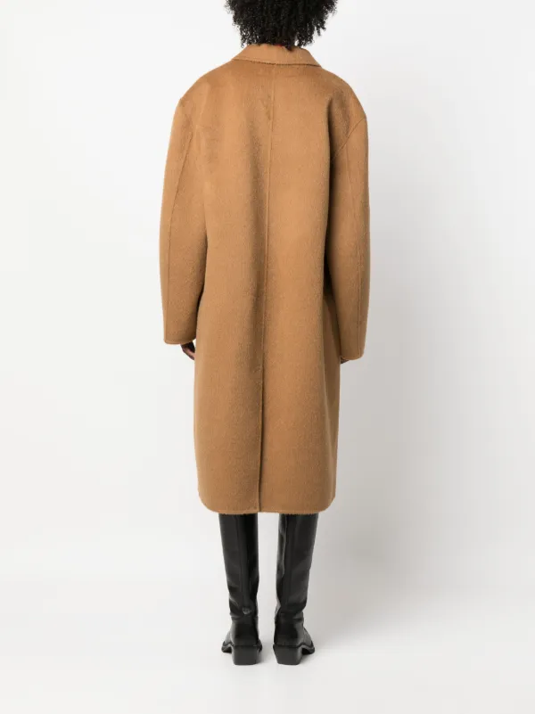 Acne studios double breasted best sale wool coat