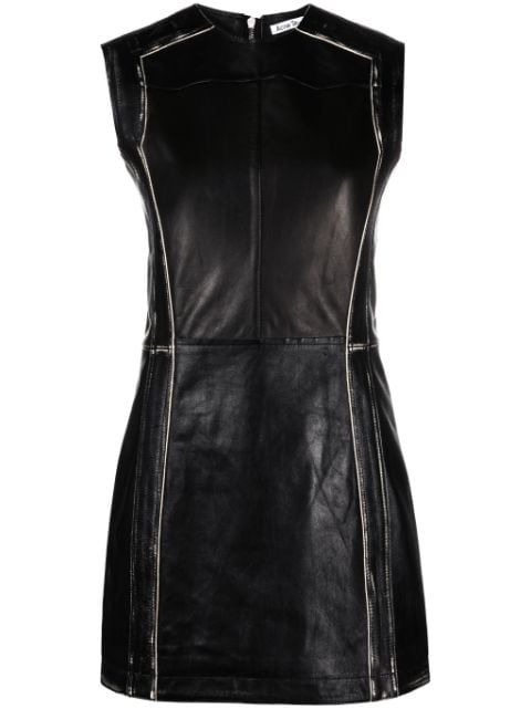 Acne Studios sleeveless leather minidress