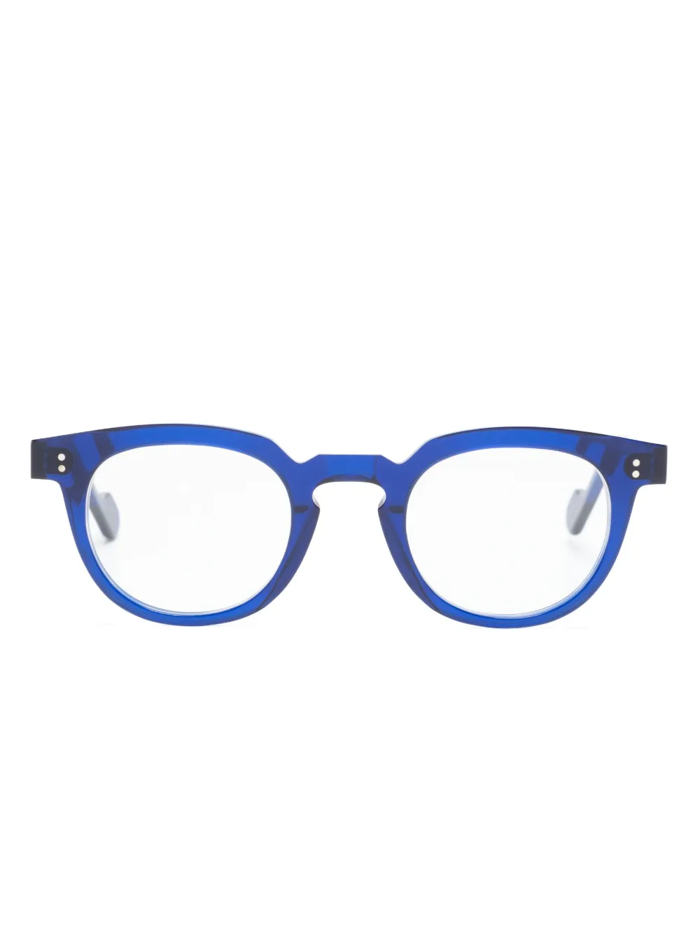 Anne & Valentin Dryden round-frame glasses | Blue | Image 1