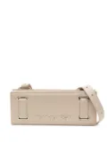 Y/Project logo-plaque accordion bag - Neutrals