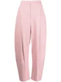 ANOUKI high-waist tapered trousers - Pink
