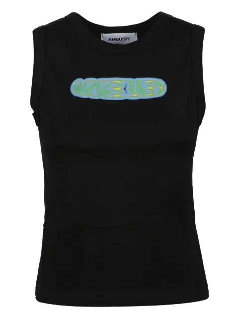 AMBUSH graphic sleeveless top