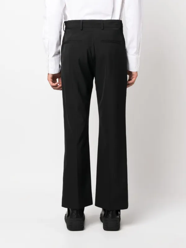 Acne Studios ミッドライズ テーラードパンツ | ブラック | FARFETCH JP