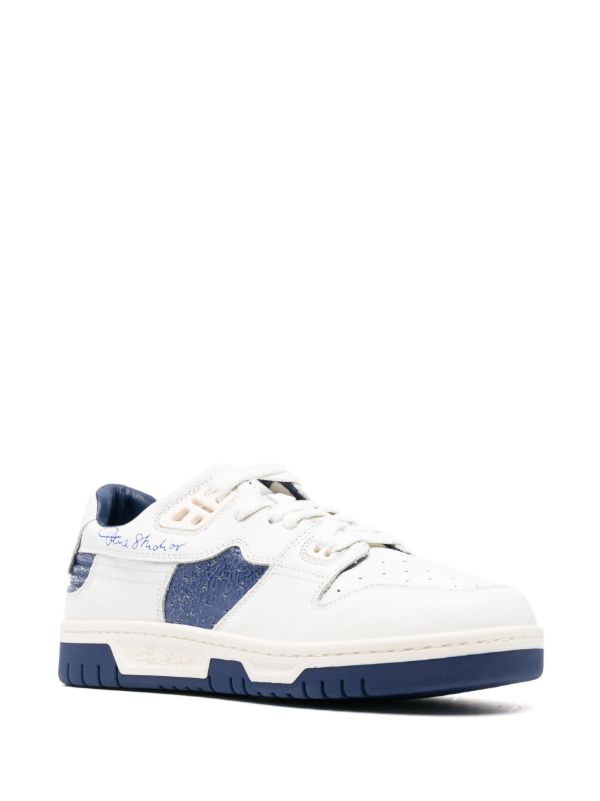 Louis Vuitton Blue Leather Low Top Sneakers