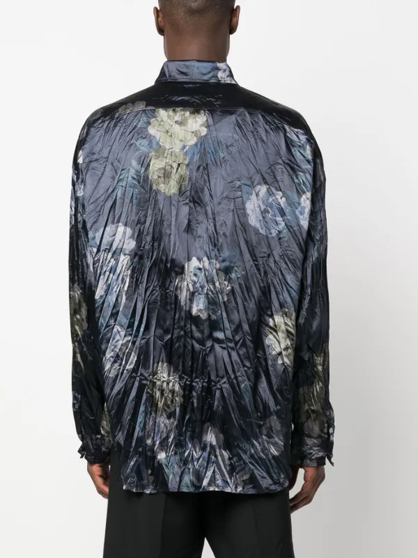 Acne studios floral store shirt