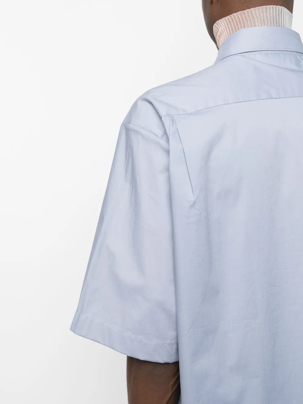 Acne Studios ドロップショルダー シャツ | ブルー | FARFETCH JP