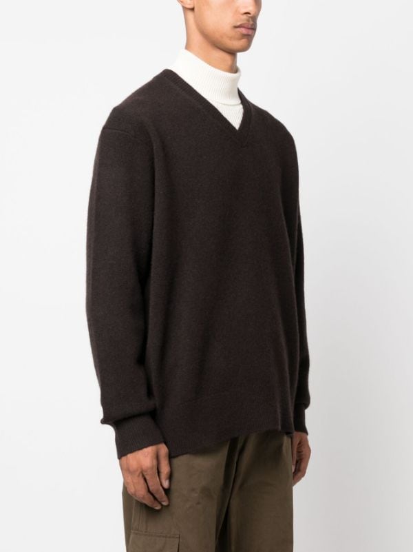 Acne Studios V-neck Knit Jumper - Farfetch