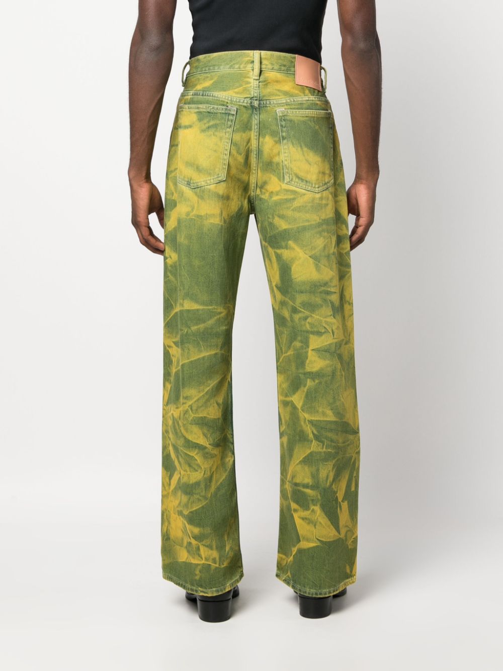 Acne Studios bleached-effect straight-leg Jeans - Farfetch