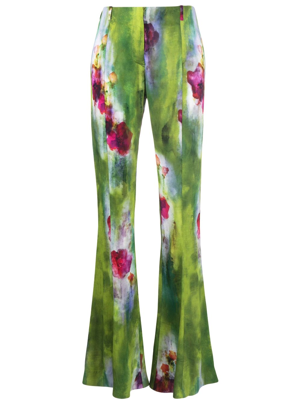 Acne Studios Flared tie-dye Print Trousers - Farfetch