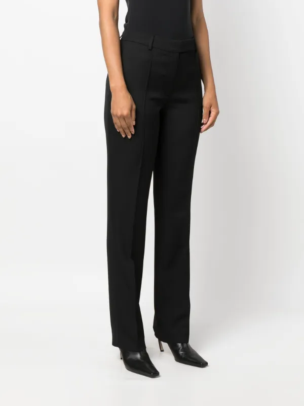 Acne Studios ミッドライズ テーラードパンツ | ブラック | FARFETCH JP
