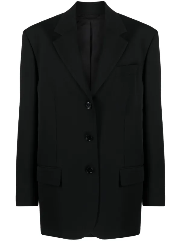 Acne Studios Oversized single-breasted Blazer - Farfetch