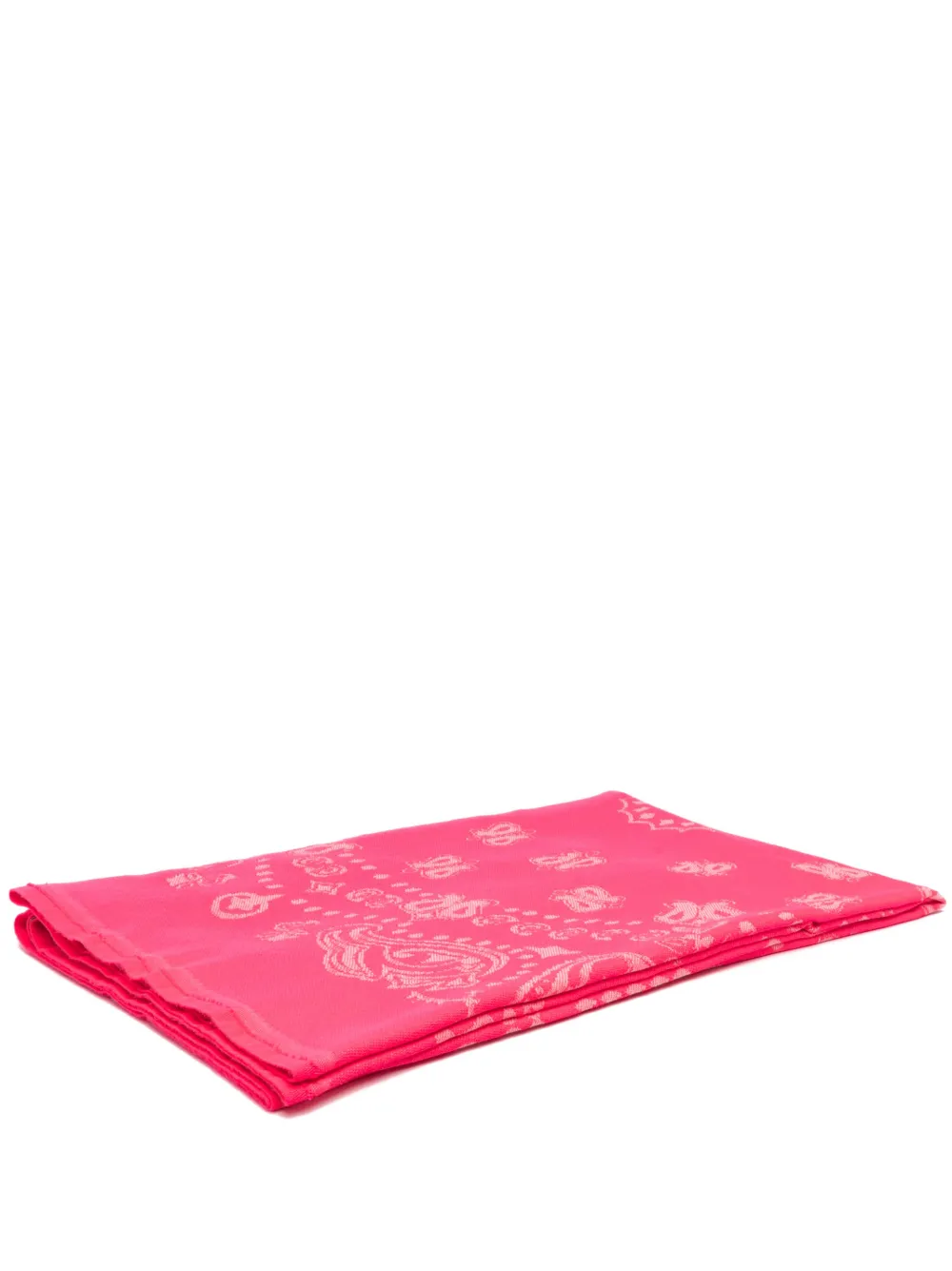 Mc2 Saint Barth Bandana-print Cotton Beach Towel In Pink