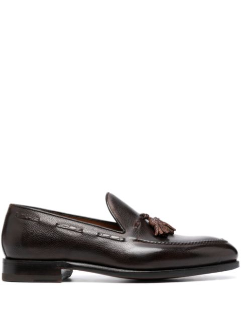 Bontoni tassel-detail calf-leather loafers