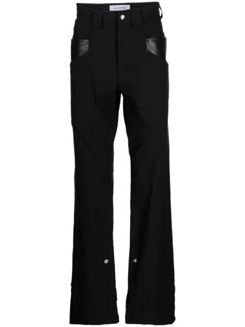 Kiko Kostadinov four-pocket straight trousers 