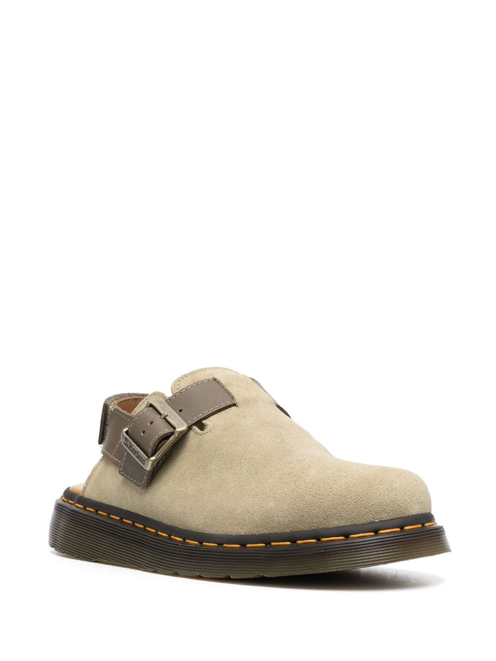 Dr. Martens Jorge II suede slingback sandals - Groen