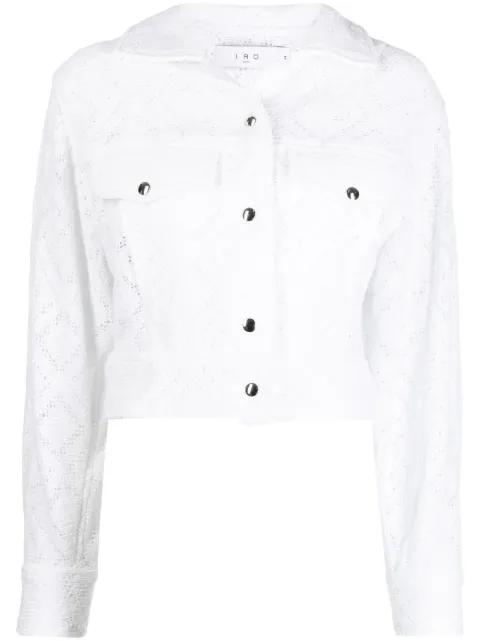 IRO Uliana 钩编针织夹克