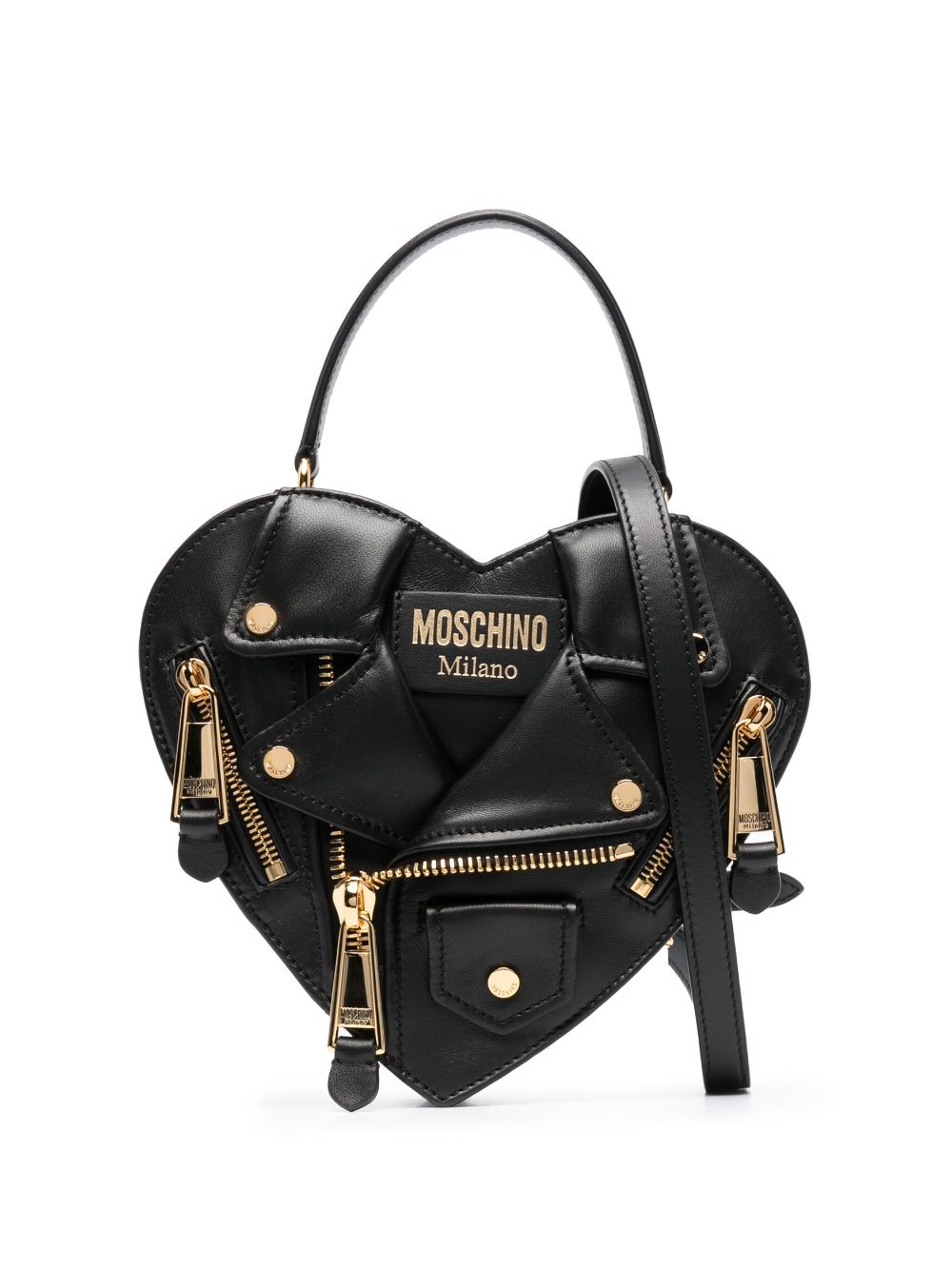 Moschino heart-shaped Top Handle Bag - Farfetch