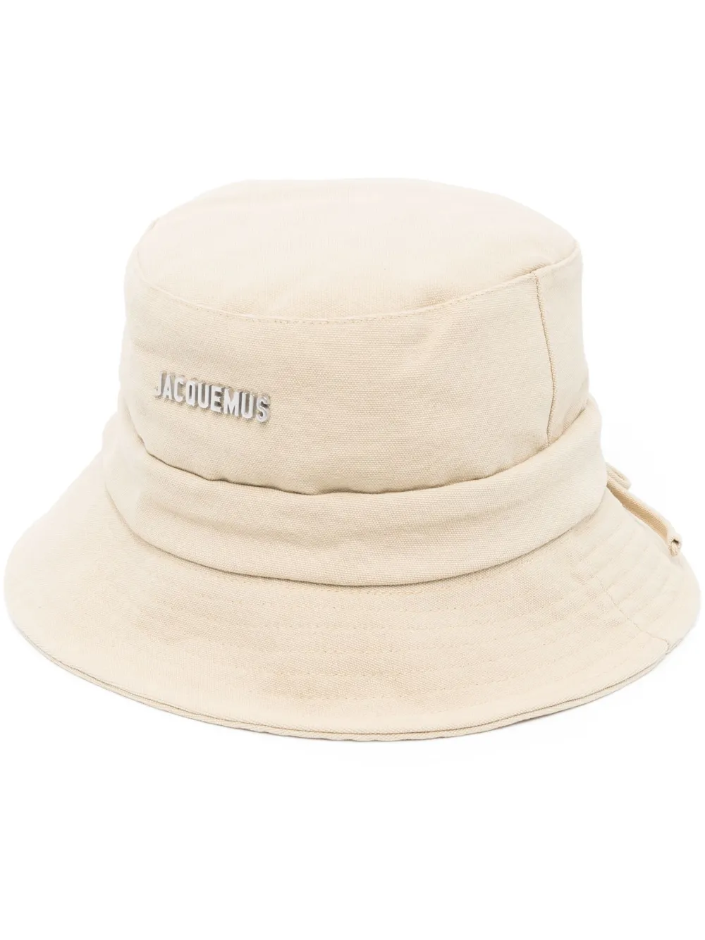 Jacquemus Neutral Le Bob Gadjo Bucket Hat In Neutrals