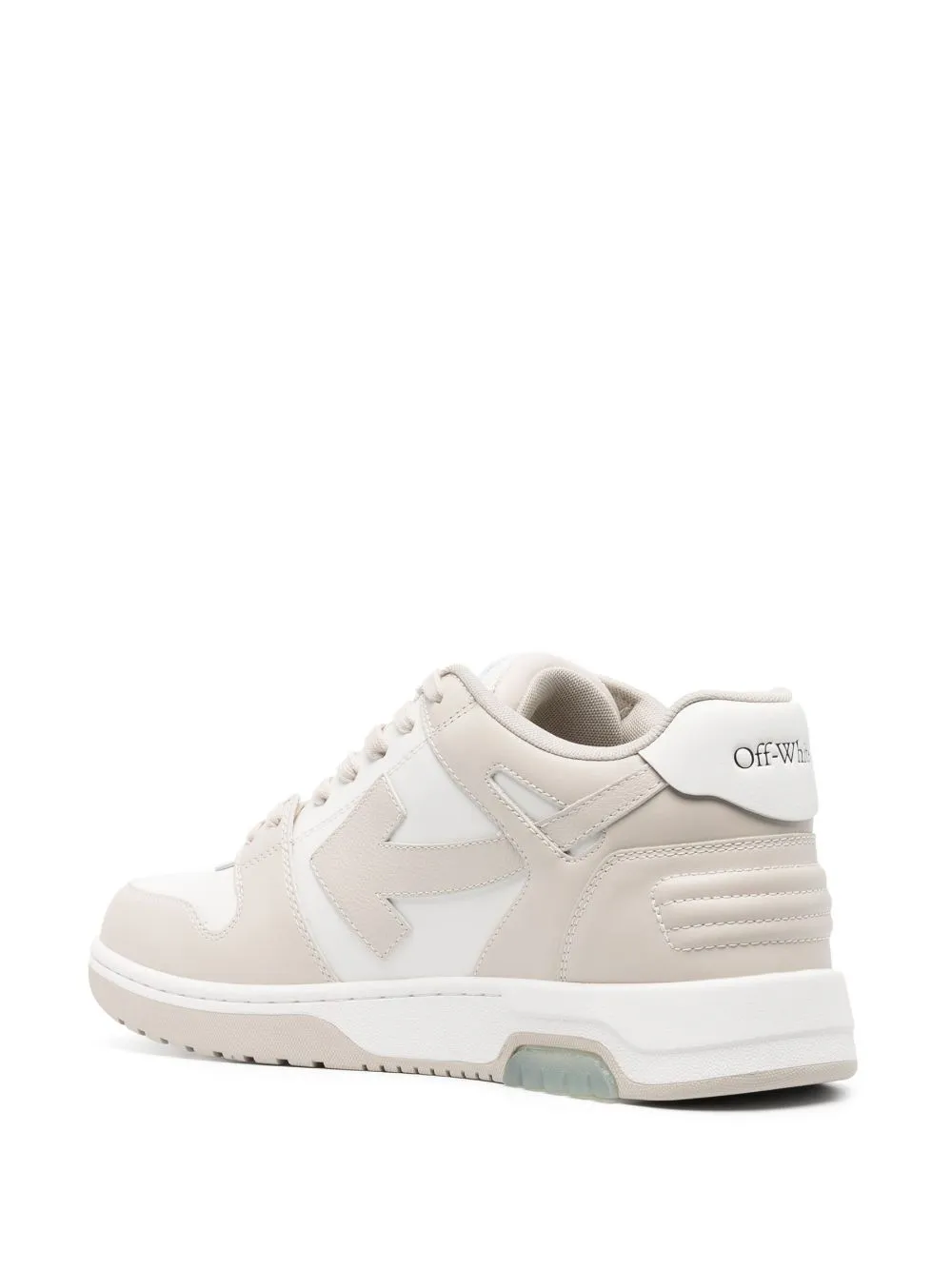 Shop Off-white Out Of Office 'ooo' Sneakers In White Beige