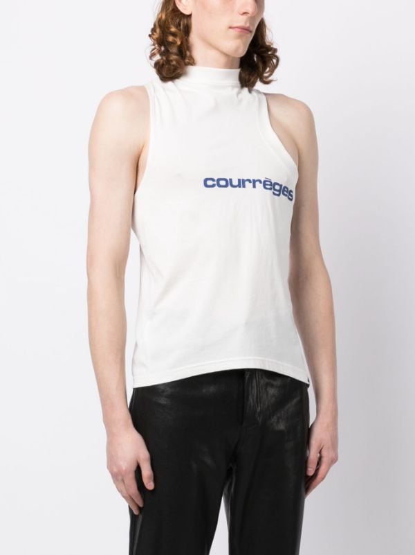 Courrèges ロゴ タンクトップ スピードスケート - xl-triathlon.fr