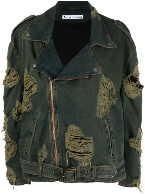 Acne Studios oversized biker jacket