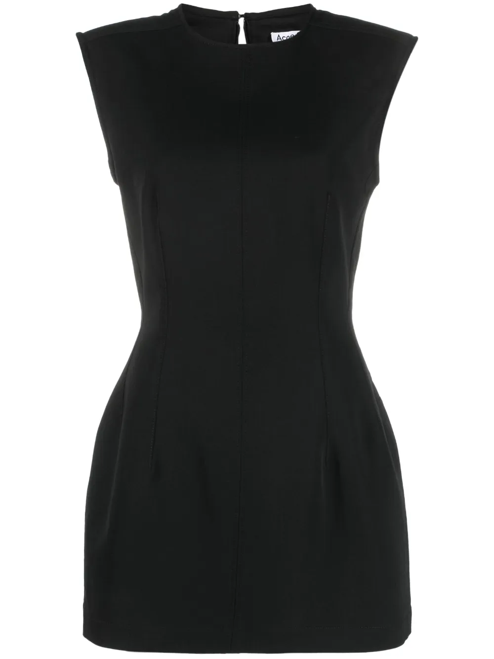 Acne Studios belt-loops sleeveless minidress