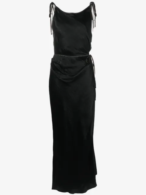 Acne Studios sleeveless satin dress