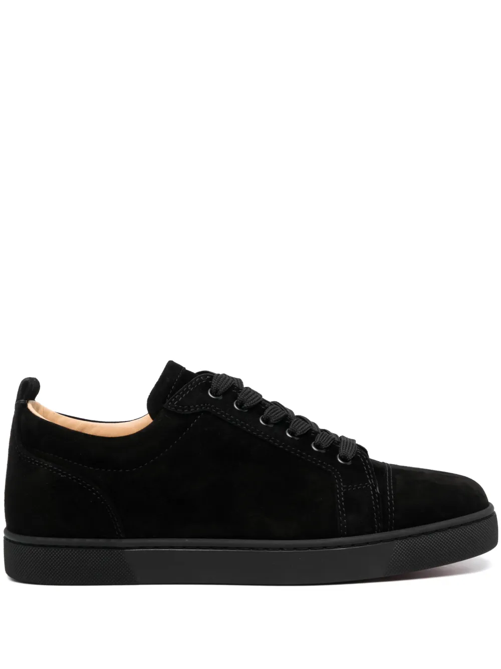 Christian Louboutin suede lace-up sneakers | Black | Image 1