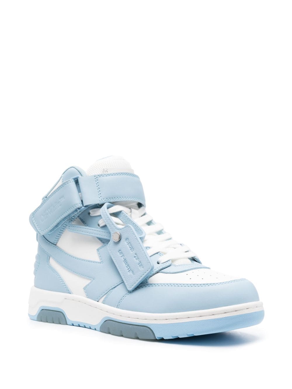 Off-White Out Of Office mid-top sneakers - Blauw