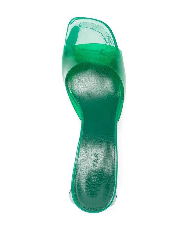 By far hot sale green sandals