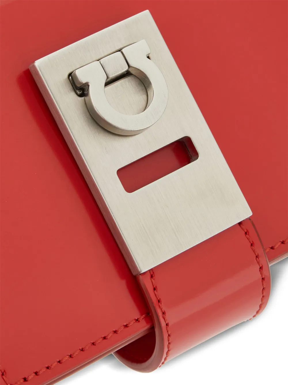 Ferragamo Gancini pasjeshouder Rood