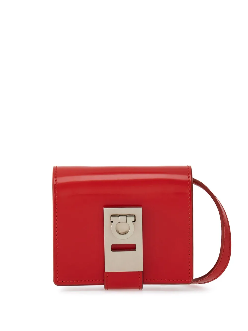 Ferragamo tarjetero Gancini | rojo | Image 1