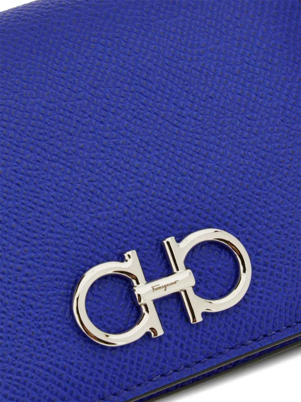 Ferragamo blue clearance wallet