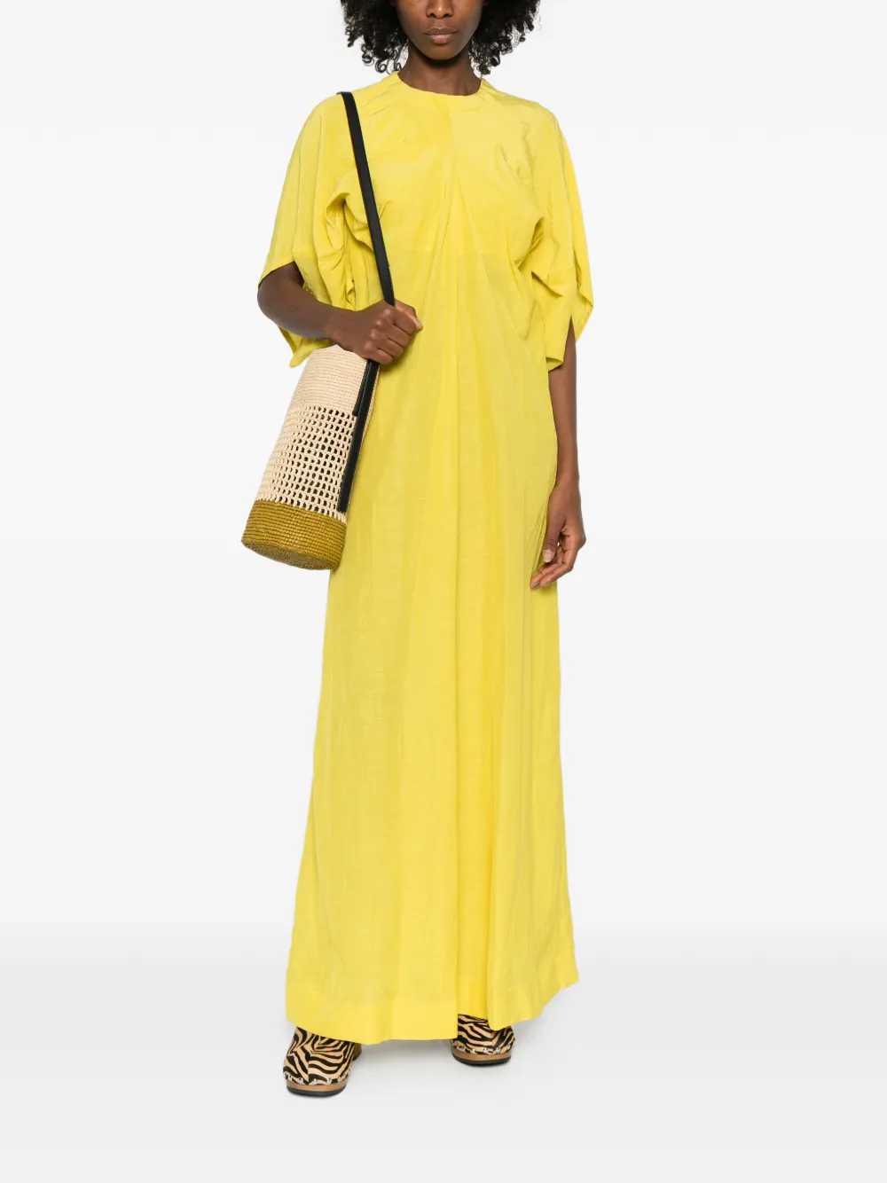 Colville Cocoon maxi dress - Geel