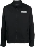 A-COLD-WALL* logo overlay tech jacket - Black