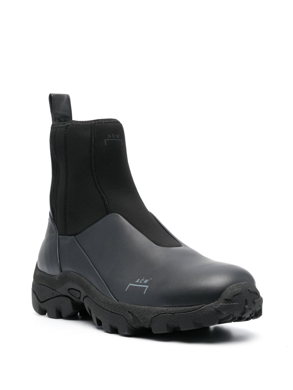 Shop A-cold-wall* Nc-1 Dirt Boots In Black