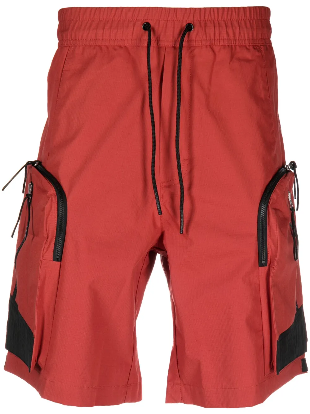 A-COLD-WALL* overset tech shorts – Red