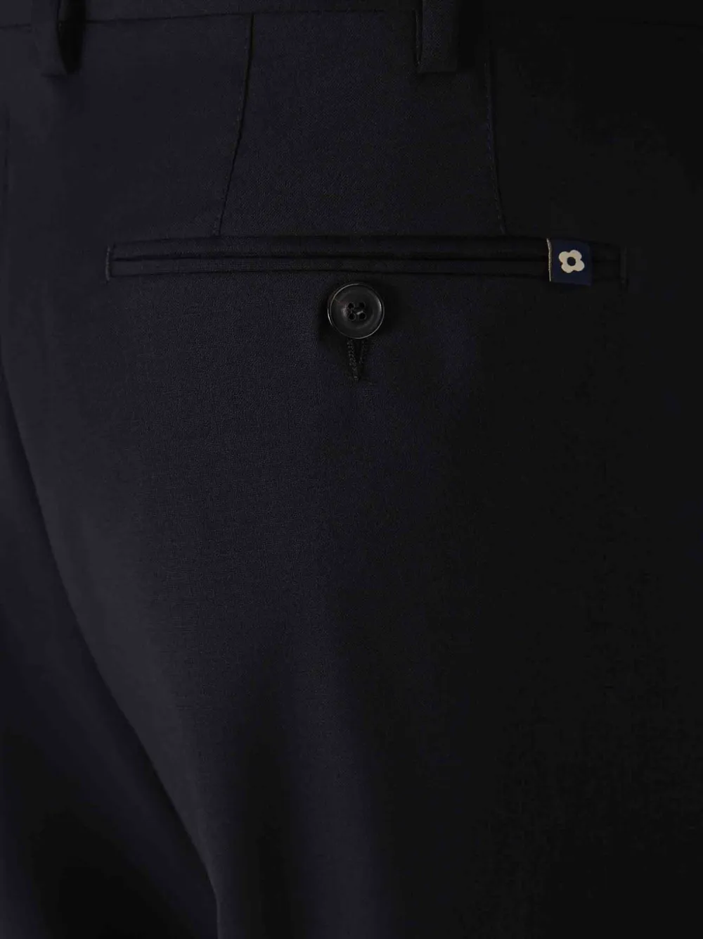 Lardini Pantalon Zwart