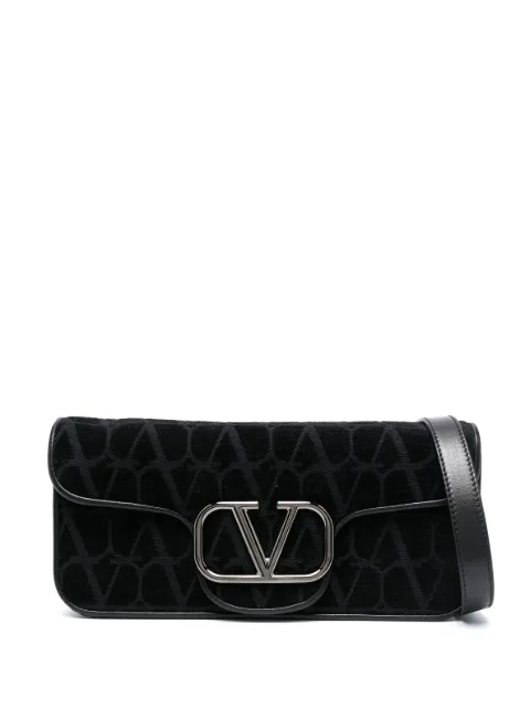 Valentino Garavani sac porté épaule Mini Locò Vlogo Toile Iconographe