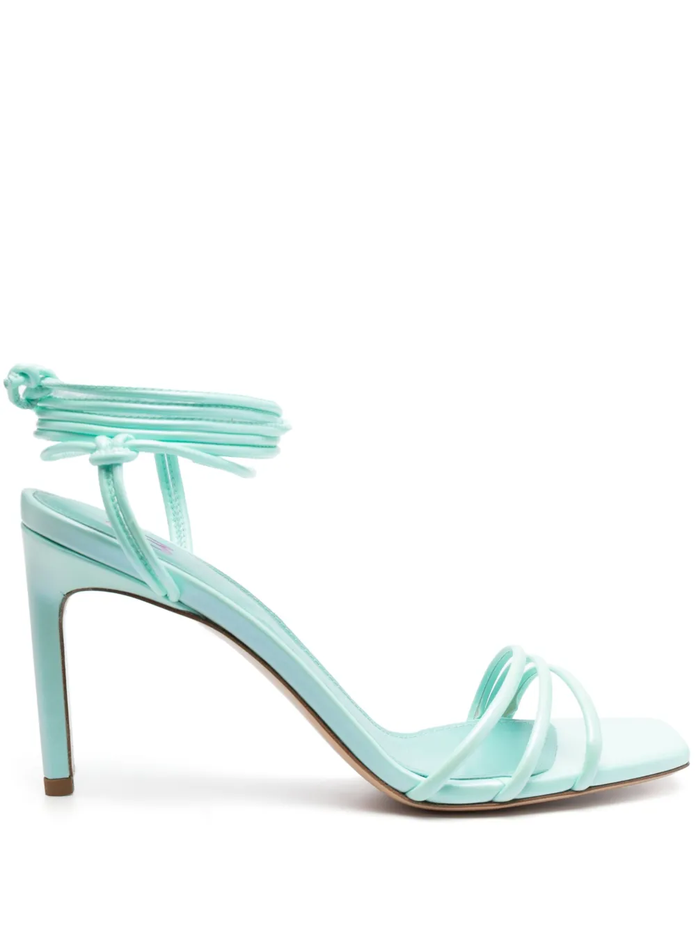BETTINA VERMILLON ankle-strap leather 40mm sandals