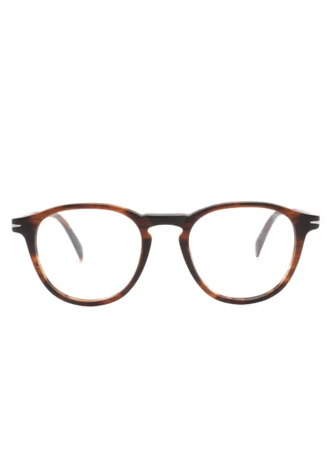 Eyewear by David Beckham lentes con armazón redonda estilo carey