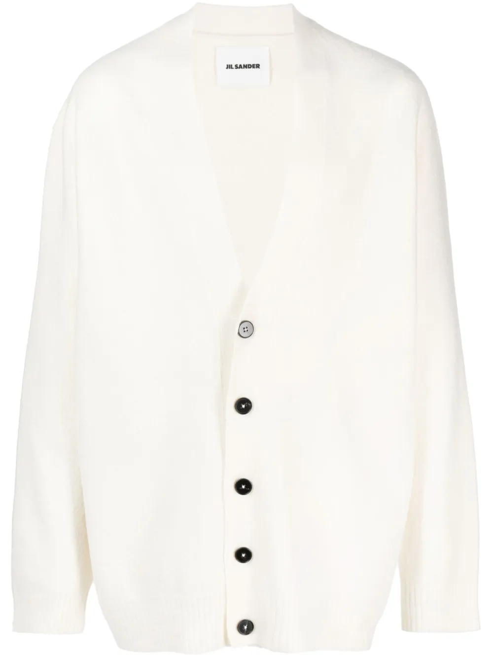 Jil Sander - button-up wool cardigan