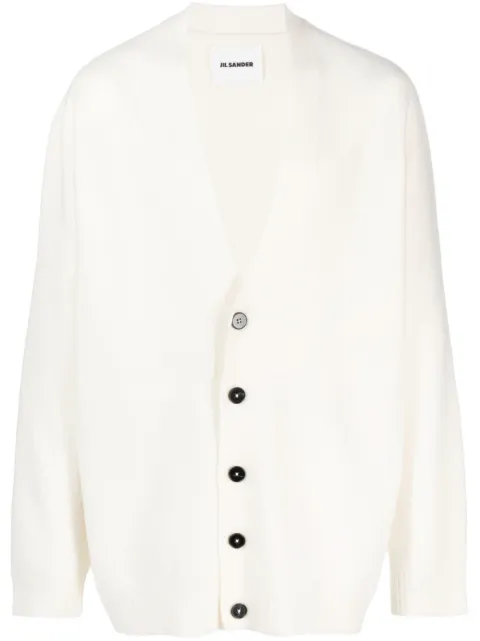 Jil Sander button-up wool cardigan