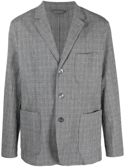 ASPESI blazer à carreaux - Gris - ASPESI - Modalova