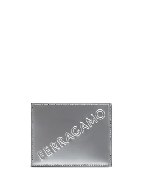 Ferragamo portefeuille en cuir à logo embossé