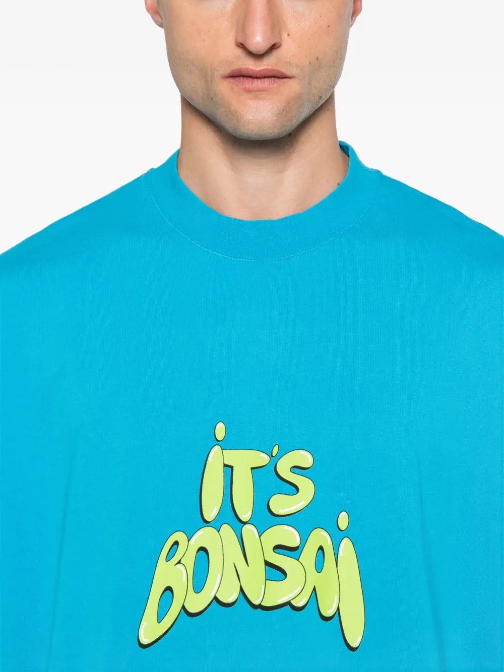 Bonsai Graphic-print T-shirt In Blue