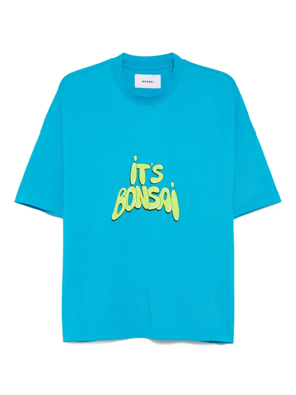Bonsai graphic-print T-shirt | Blue | Image 1