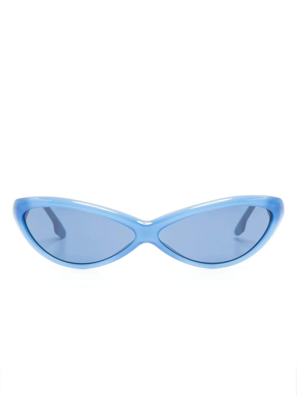 Kiko Kostadinov Nisse Cat-eye Sunglasses In Blue