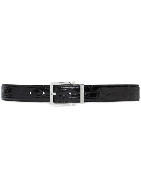 Ferragamo hotsell crocodile belt